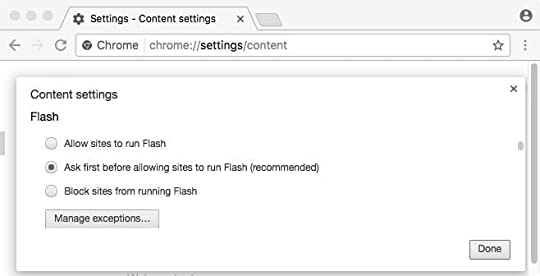 manage settings adobe flash player for mac