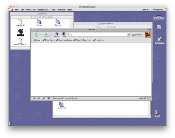 mac os 9 emulator linux